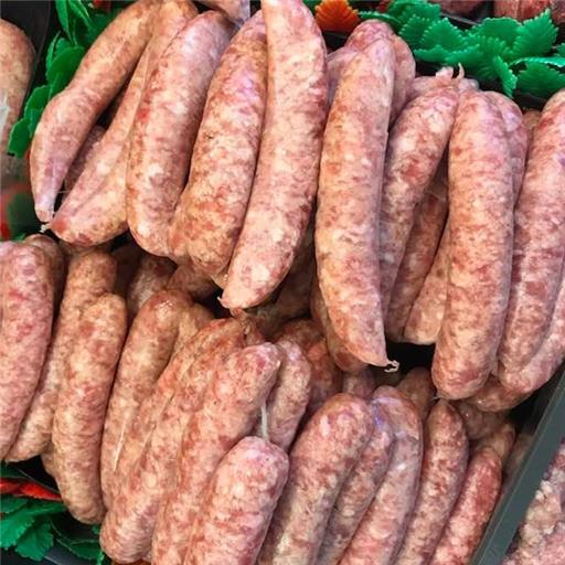 Q's own pork chipolatas - gluten reduced - 500g