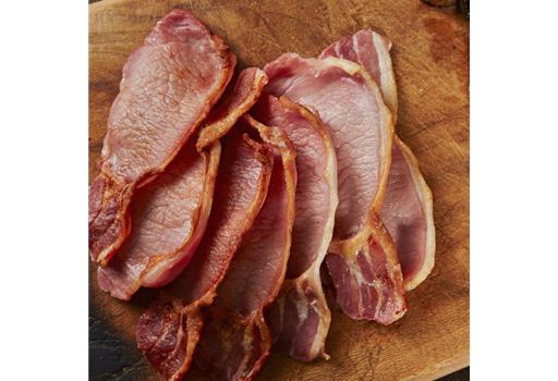 Back bacon - green - dry cured, 500g pack