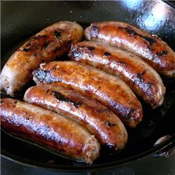 Q's own large pork sausages - 500g pack