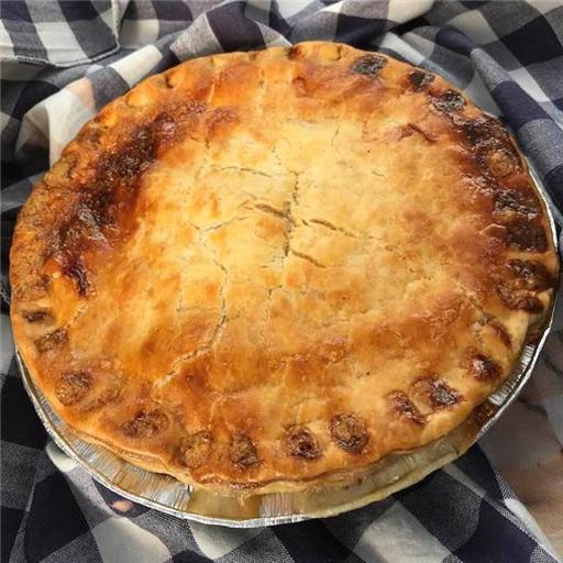Chicken & ham pie - large