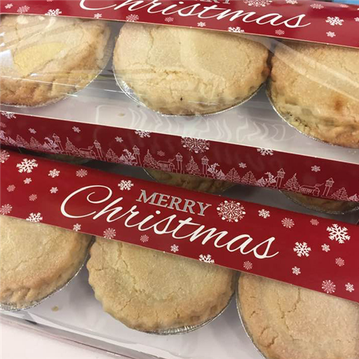 Q's own homemade mince pies - box of 6